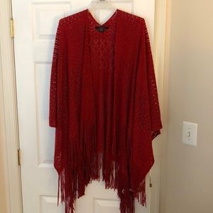 Beautiful red wrap